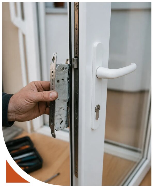 Ремонт замка пластиковой двери в Серпухове от 2540 р. | Разлок-Срп
